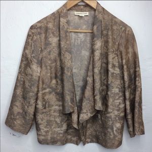 Coldwater Creek Draped Blazer Jacket